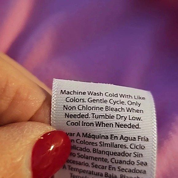 Time & Tru Pink Knotted Front Top with Butterfly sleeves. NWOT - Picture 5 of 5